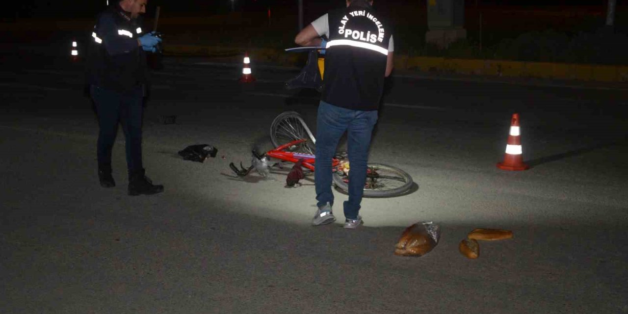 Bisiklet Sürücüsünün Ölümüne Neden Olan Sürücü Kaçtı