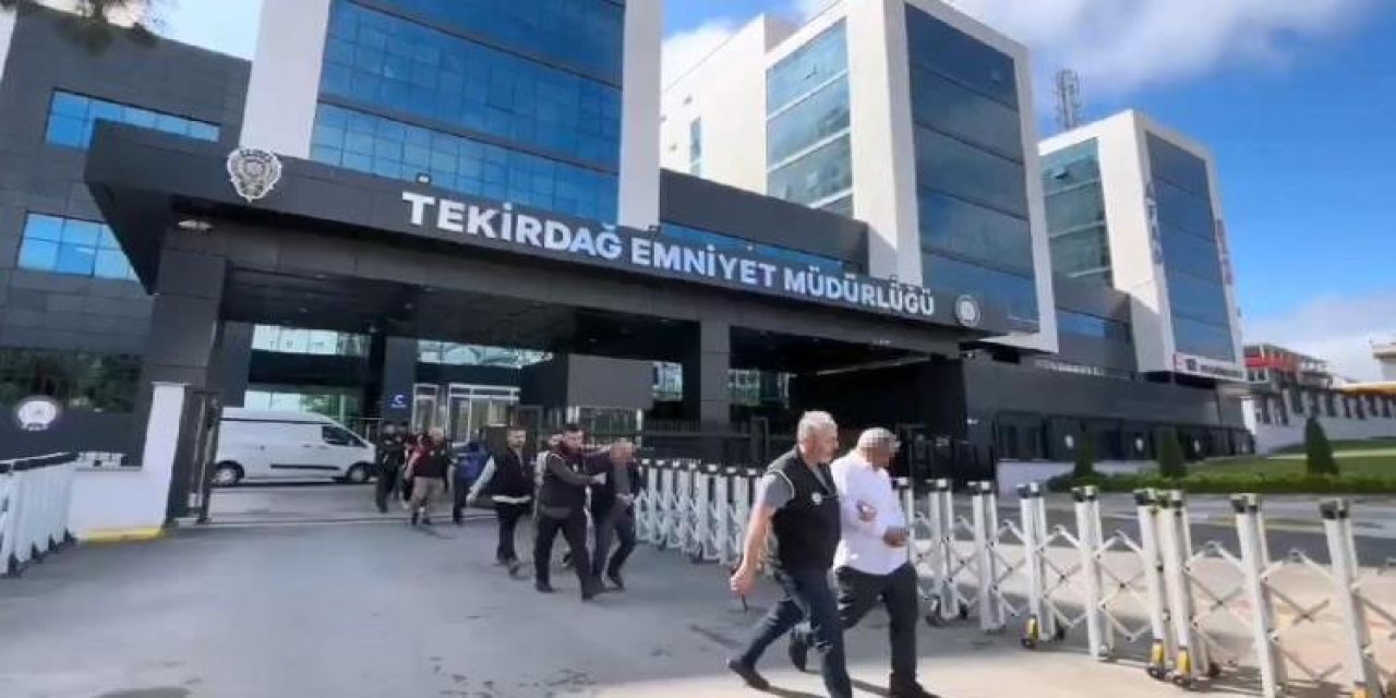 Tekirdağ’da Dev Operasyonda 61 Kişi Tutuklandı