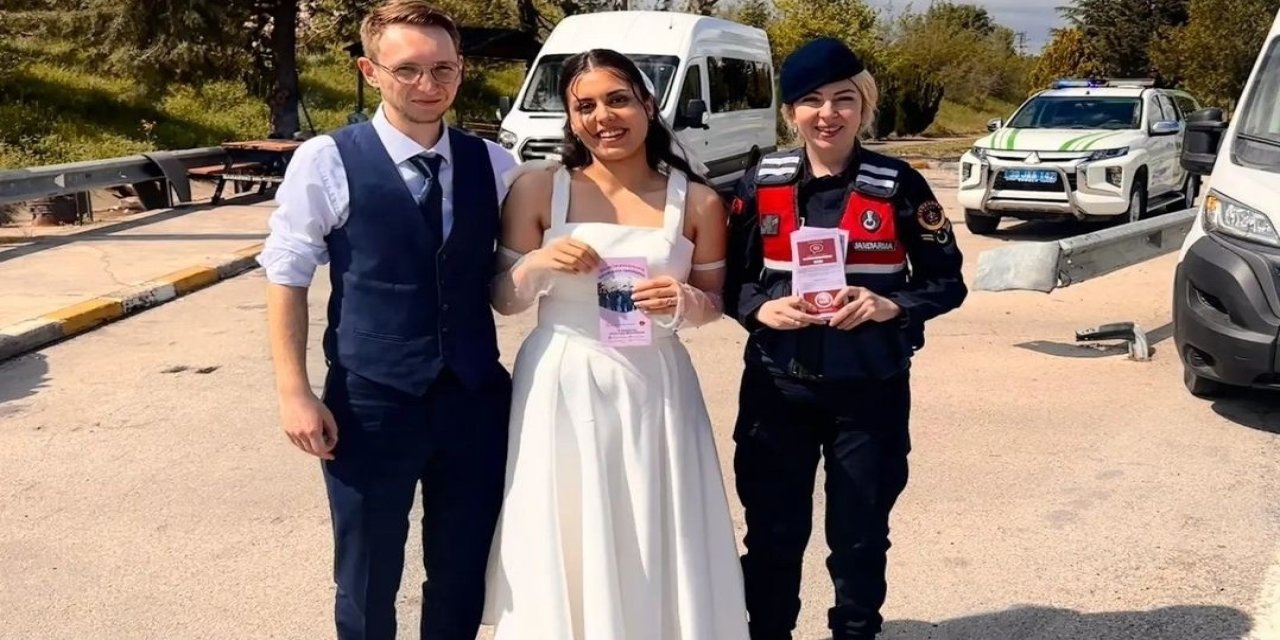 Babaeski’de Yol Kontrol Noktasında Kades Ve Haydi Uygulamaları Tanıtıldı