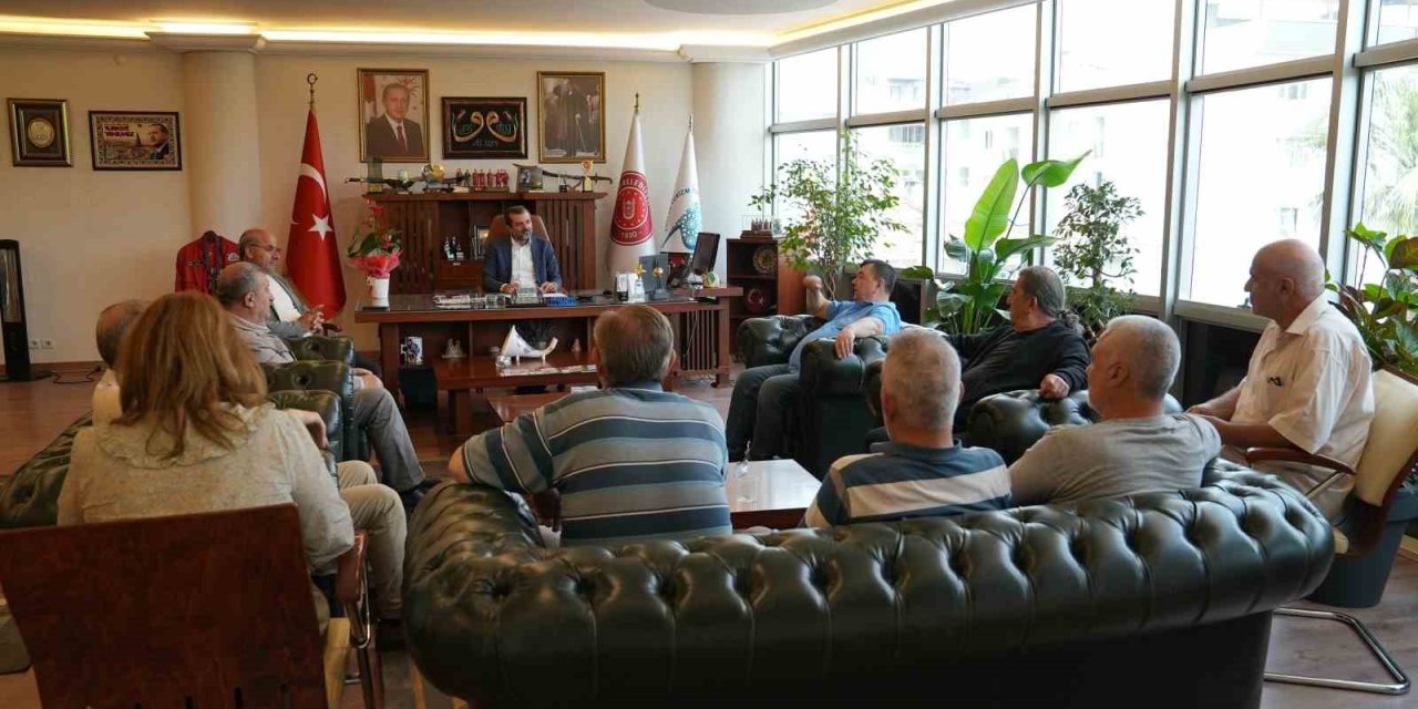 Başkan Işık’a Ziyaretçi Akını