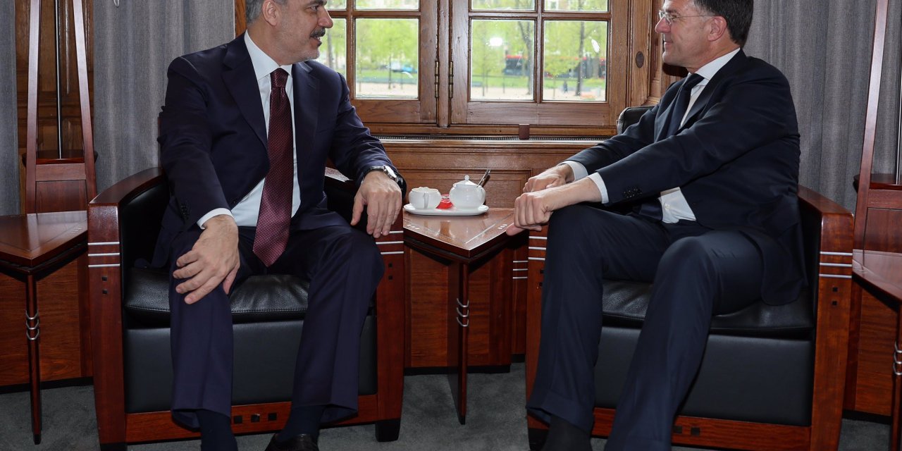 Bakan Fidan, Hollanda Başbakanı Mark Rutte İle Görüştü - Görüntü Eklendi