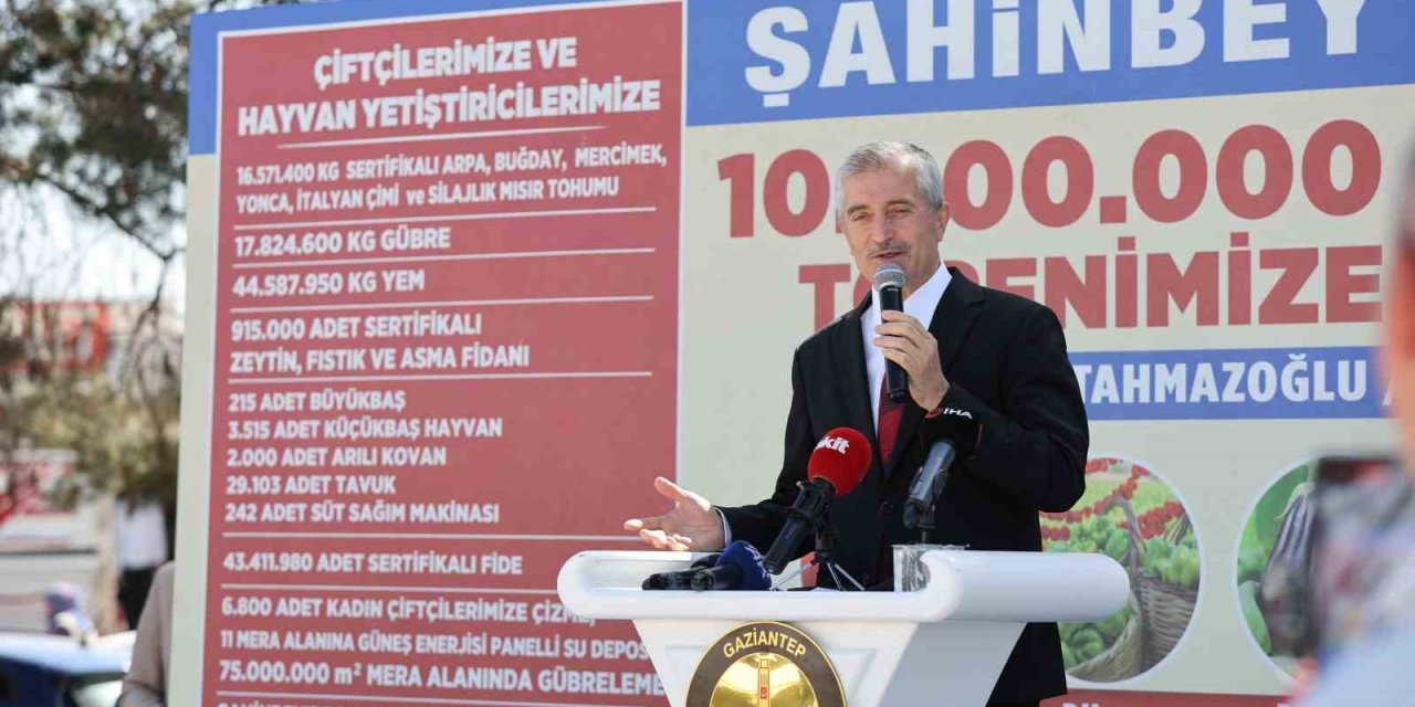 Şahinbey’de 10 Milyon Fide Dağıtımı Başladı