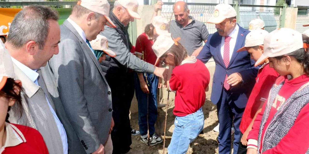 Okuldaki Çiftlik Projesi Hayata Geçirildi