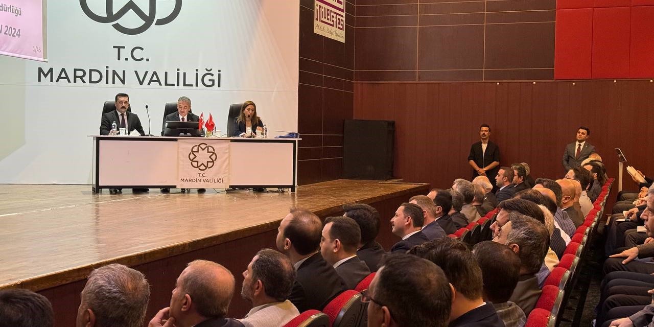 Mardin’de İl Koordinasyon Kurulu Toplantısı Yapıldı