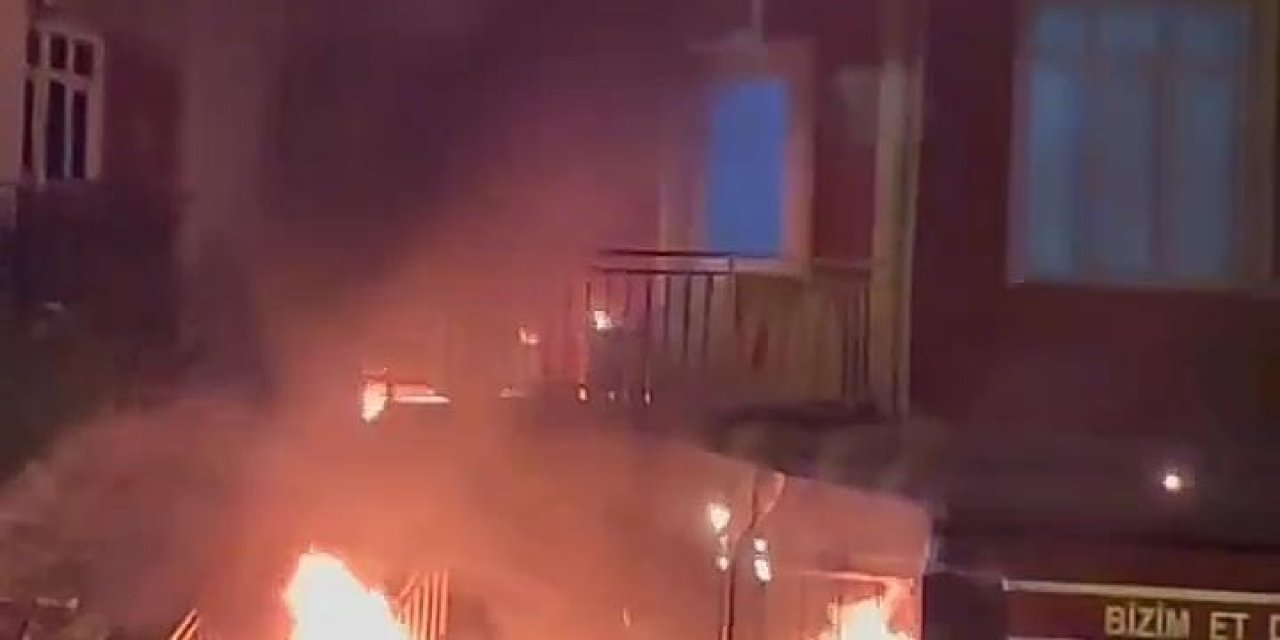 Bursa'da Et Lokantasındaki Yangın Söndürüldü
