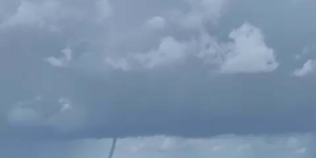 Foça Açıklarında Hortum Oluştu