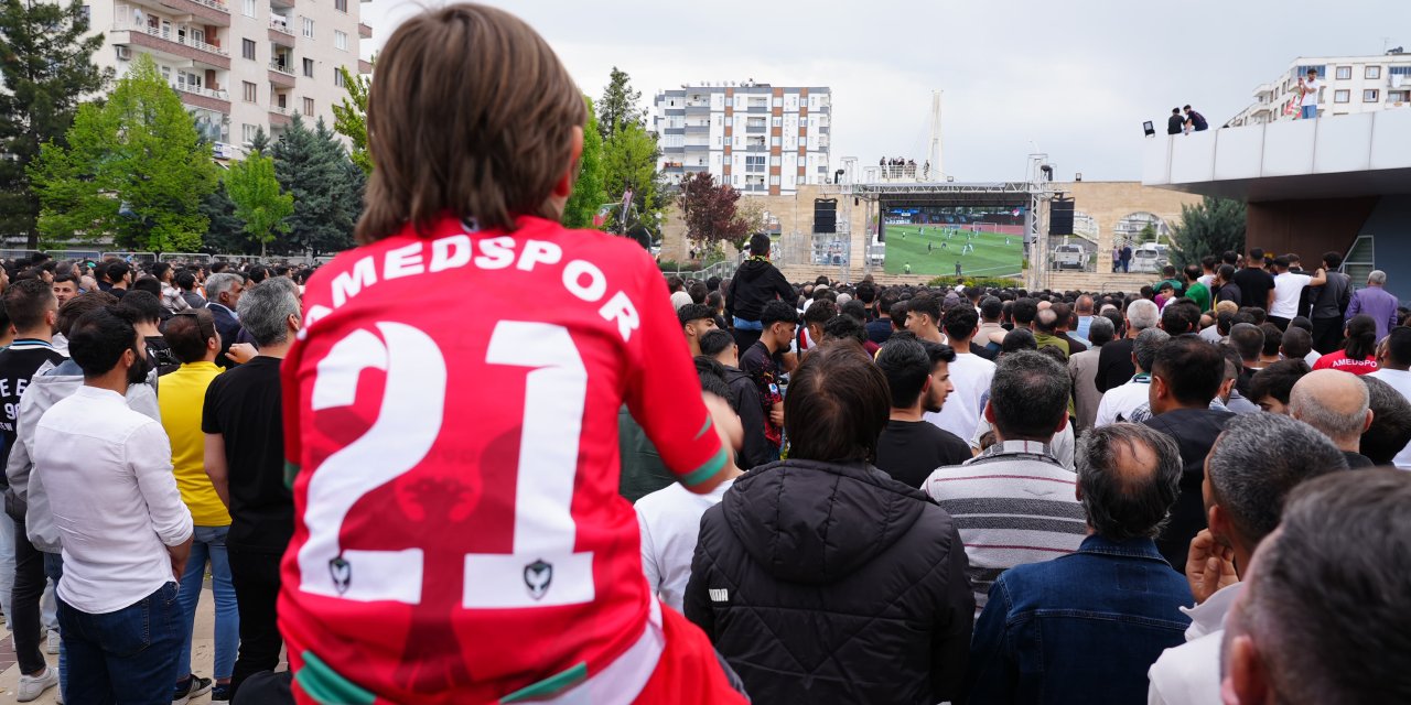 Amedspor - Iğdırspor Karşılaşması İçin 2 Dev Ekran Kurulacak