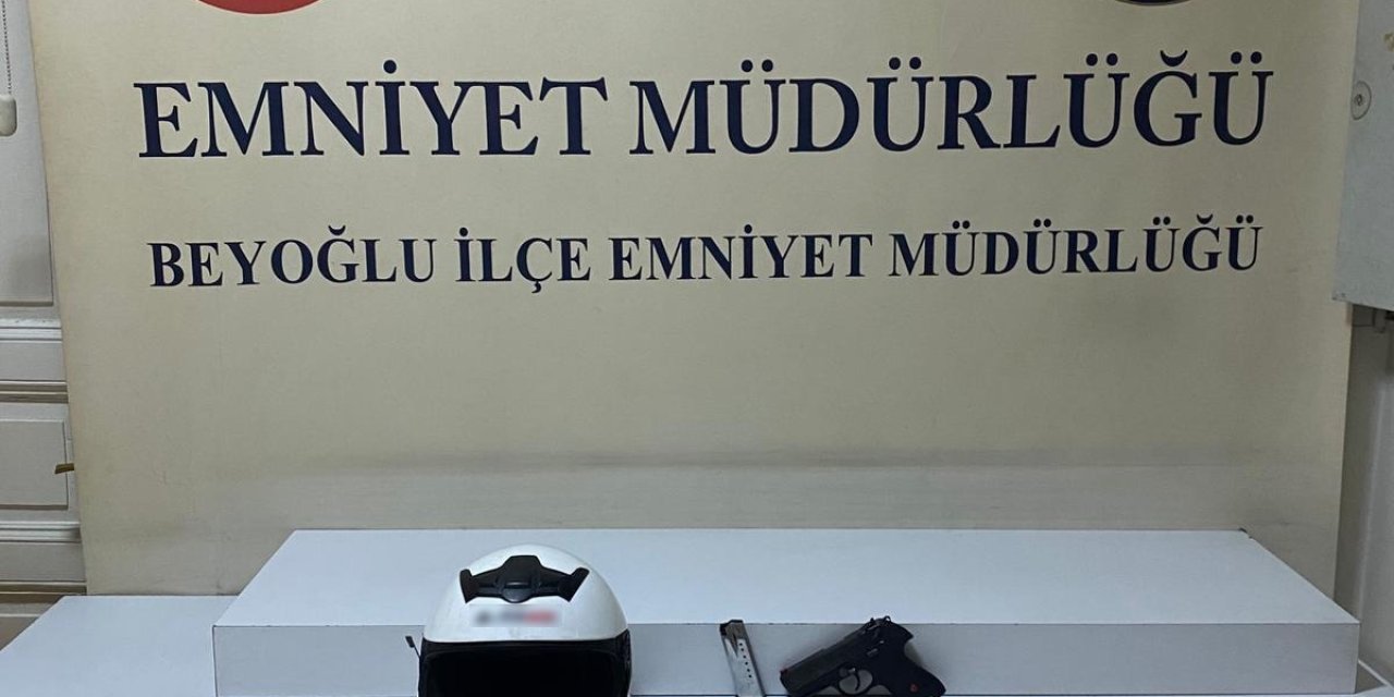 İstanbul - Beyoğlu'nda Motosiklet Sesinden Rahatsız Olan Bina Sakinlerine Kurşun Yağdırdı