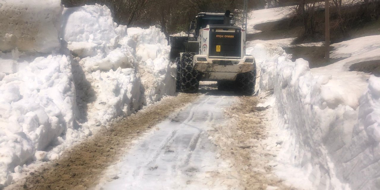 Yüksekova'da Kapanan Askeri Üs Bölgesi Ve Köy Yolunun Açılması İçin Çalışma Başlatıldı