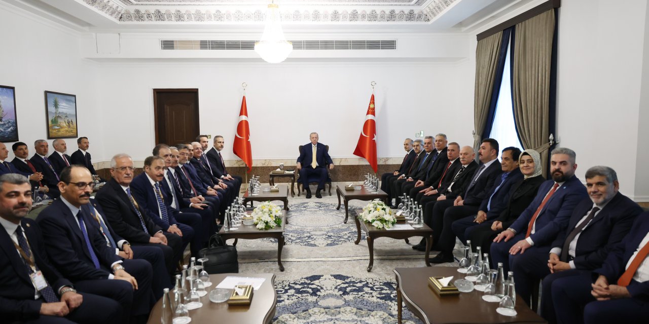 Erdoğan, Sünni Ve Türkmen Toplumu Temsilcileriyle Görüştü