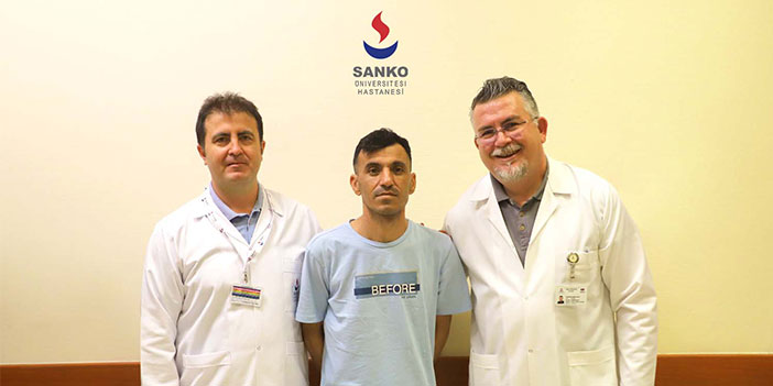 Güney Kore’den şifa için SANKO Üniversitesi Hastanesi’ne geldi