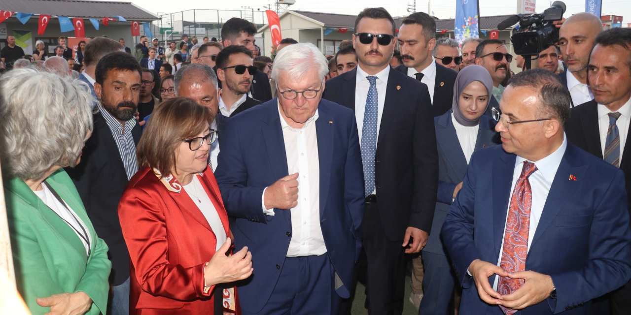 Almanya Cumhurbaşkanı Steinmeier, Gaziantep’te (2)