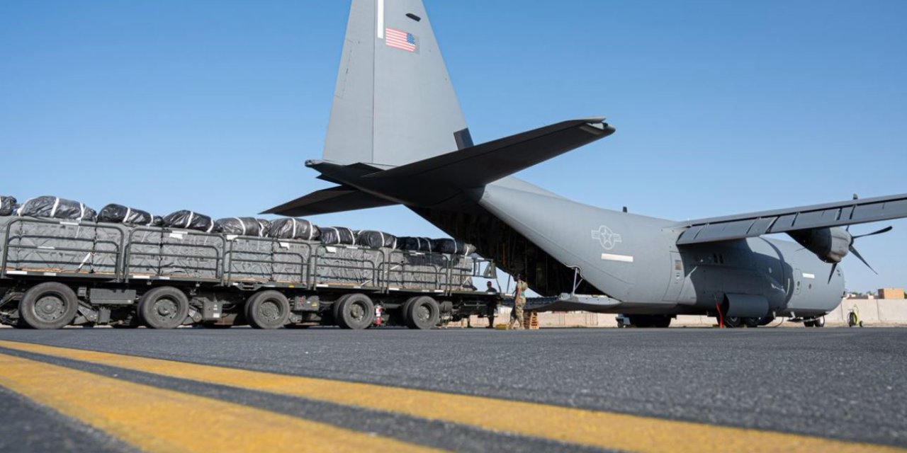 Centcom’dan Gazze'ye Havadan Yardım