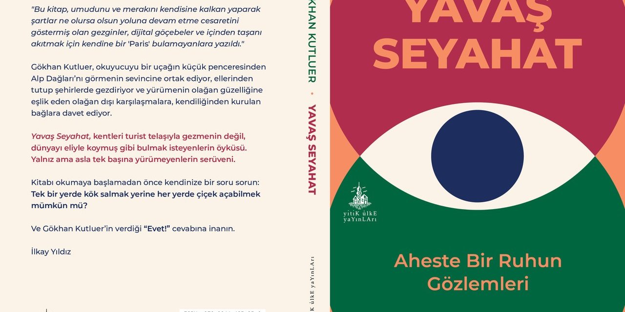 İtalya'da Yaşayan Türk Yazar, Yeni Kitabında Yavaş Seyahat Etmenin İnceliklerini Ele Aldı