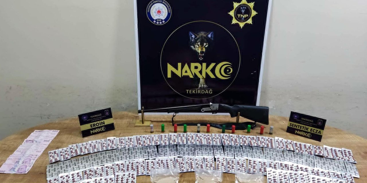 Çorlu'da Eroin Ve Uyuşturucu Hap Ele Geçirildi; 1 Tutuklama