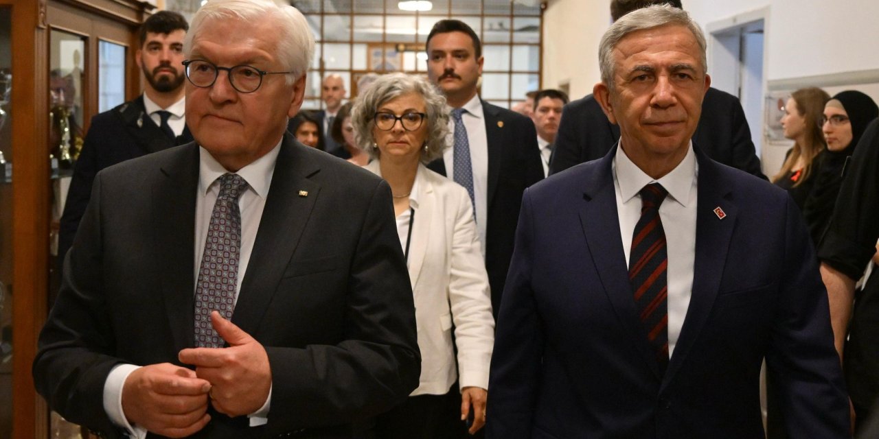 Mansur Yavaş, Almanya Cumhurbaşkanı Steinmeier İle Görüştü
