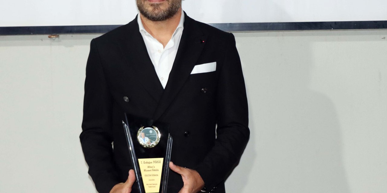 Altay'da Kaptan Özgür'e Ödül