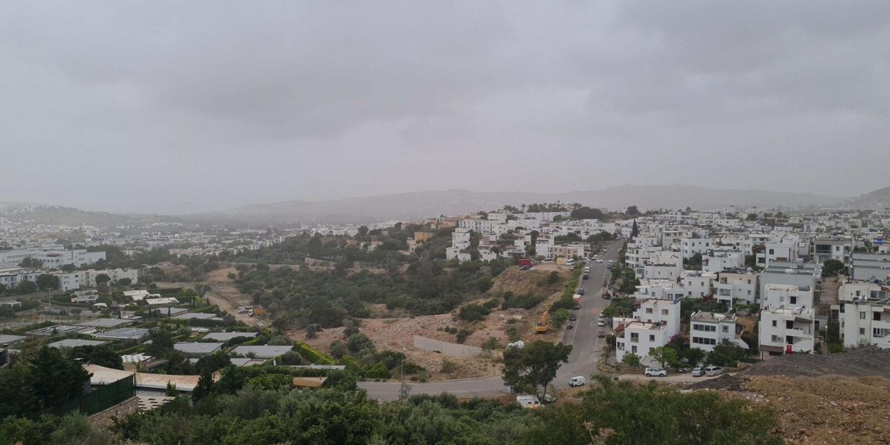 Bodrum'u Toz Tabakası Kapladı