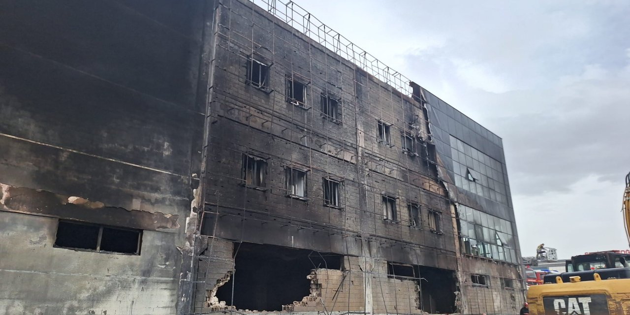 Ankara'da Fabrika Yangını (2)