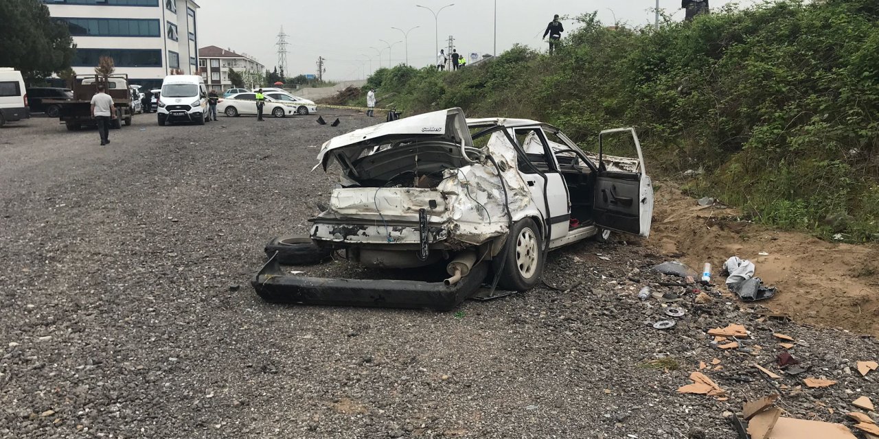 Kaldırımda Yürürken Otomobilin Çarptığı Yaya Öldü