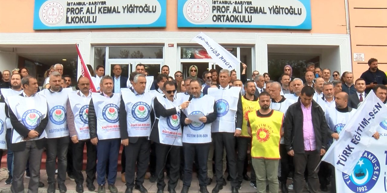 İstanbul-sarıyer’de Yumruklu Saldırıya Uğrayan Öğretmenin Mesai Arkadaşları Ve Veliler Saldırıyı Kınadı