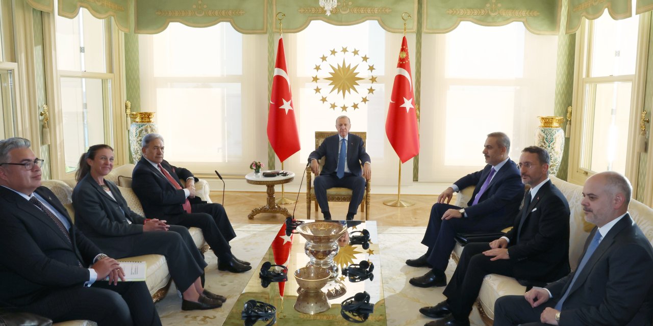 İstanbul-erdoğan, Yeni Zelanda Heyetini Kabul Etti