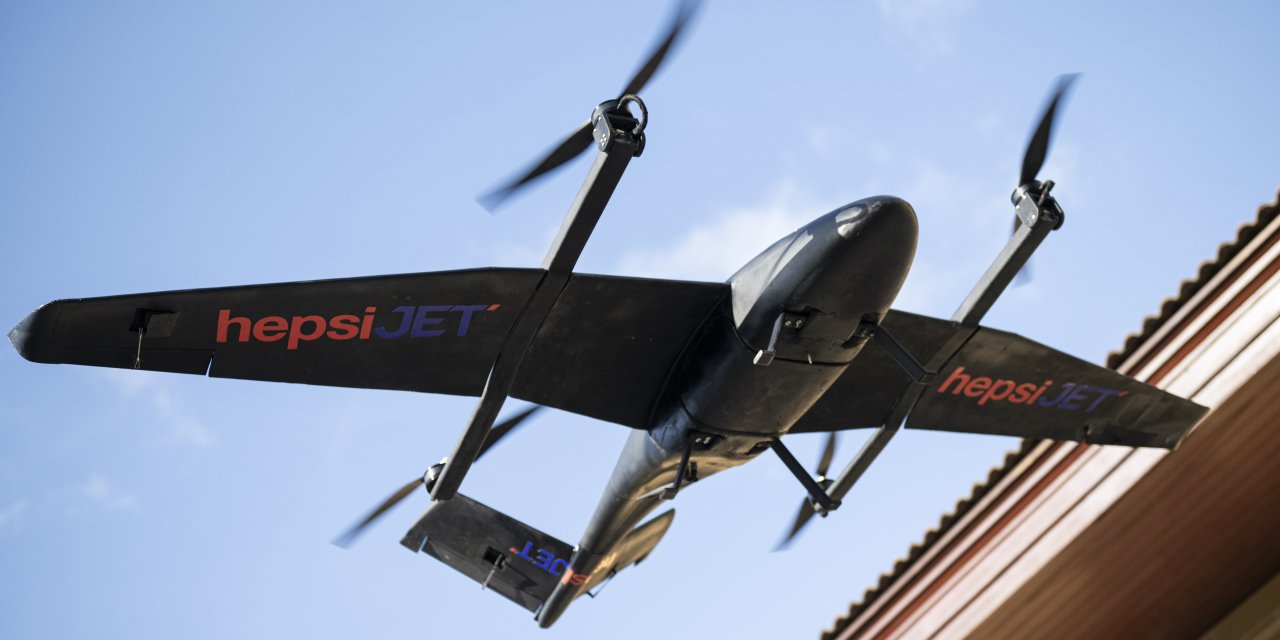 Hepsiburada, Drone İle Teslimatı Test Ediyor