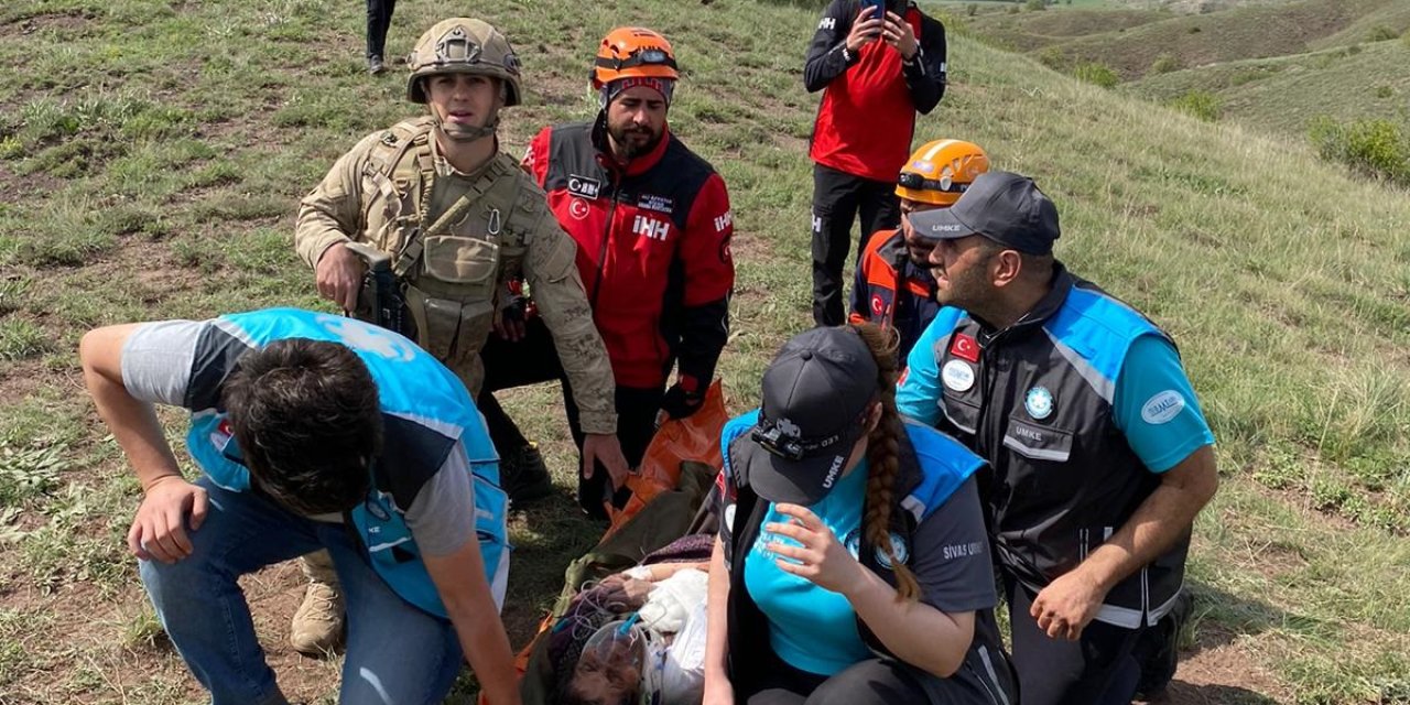 Madımak Toplarken Kaybolan Zihinsel Engelli Kadın 30 Saat Sonra Bulundu