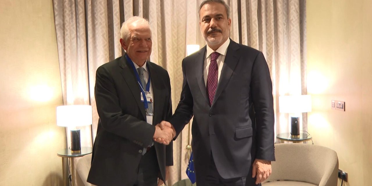 Bakan Fidan, Ab Komisyonu Başkan Yardımcısı Borrell İle Görüştü