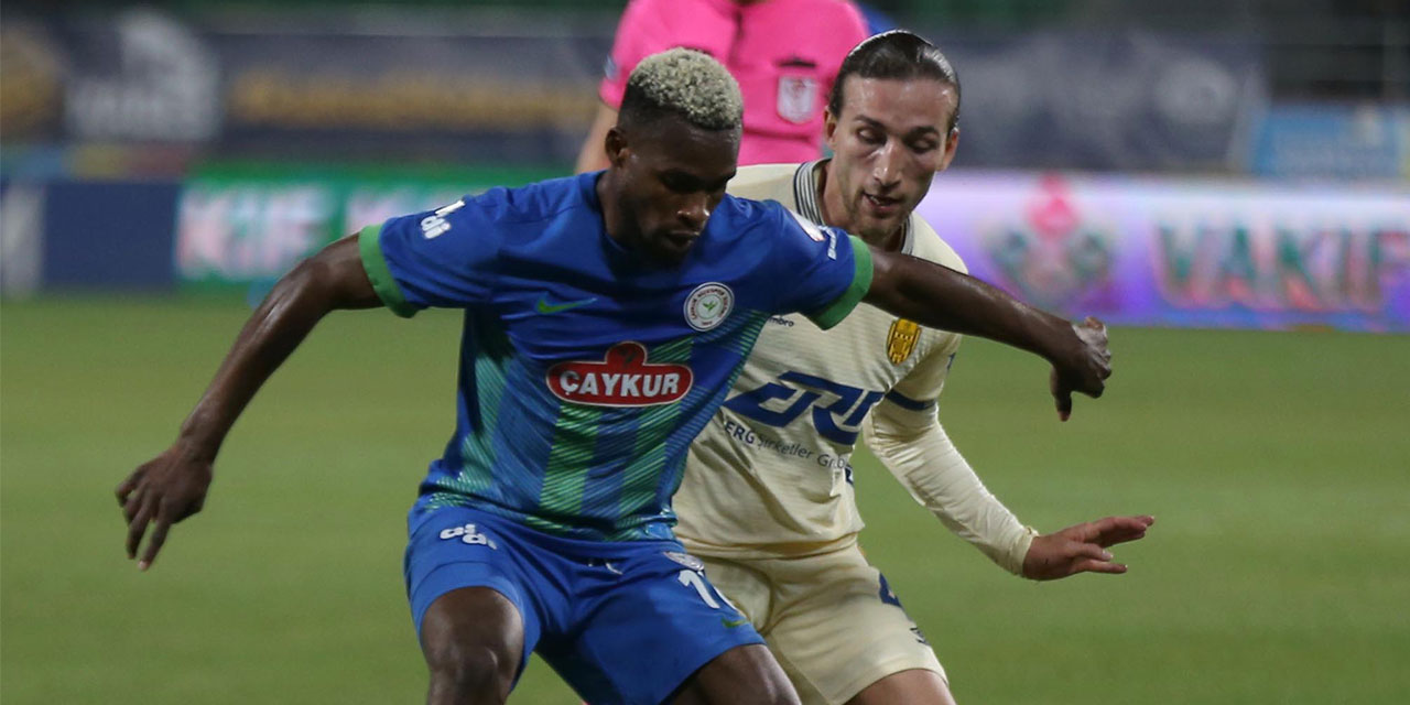 Çaykur Rizespor 90+8'de galibiyeti kaçırdı