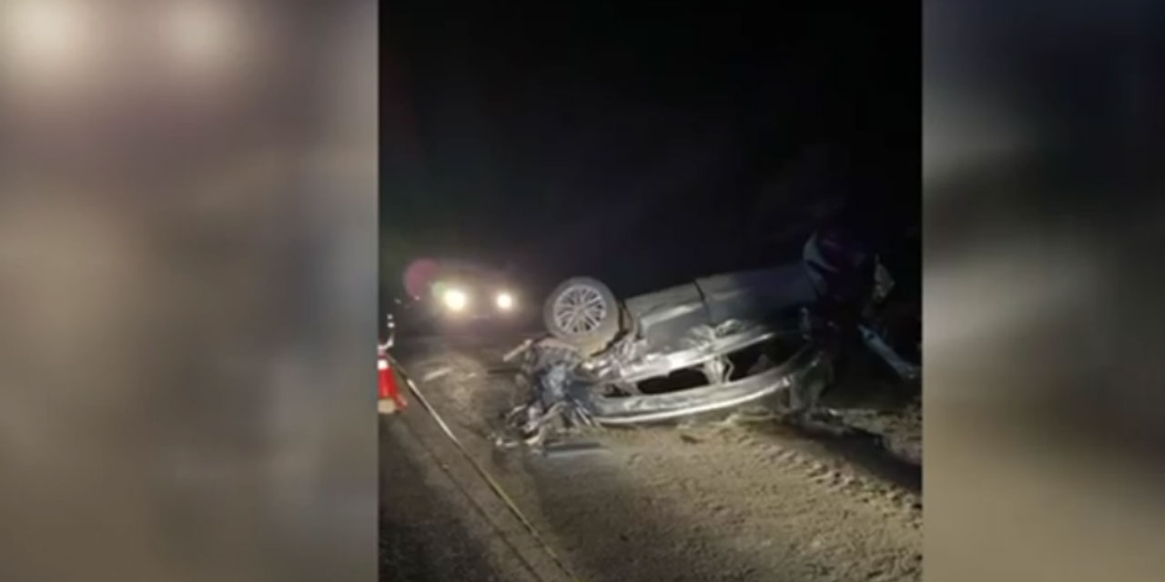 Takla atan otomobildeki 3 kişi öldü, 2 kişi ağır yaralandı