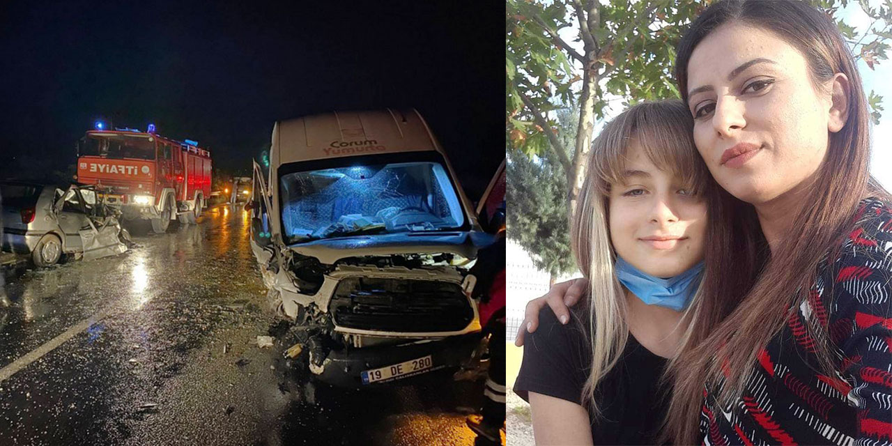 Anne ve kızı feci kazada hayatını kaybetti