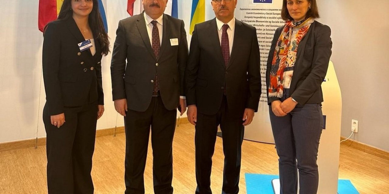 Başkan Palancıoğlu Brüksel’de Türkiye’nin Sesi Oldu