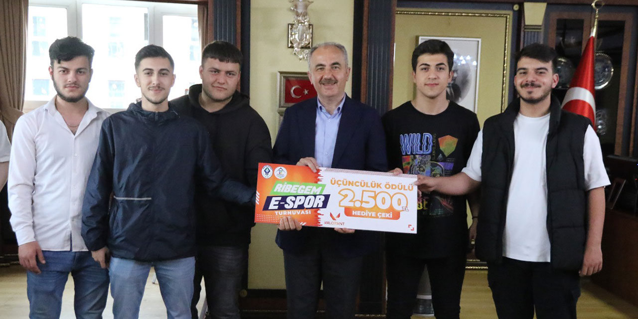 RİBEGEM e-spor Turnuvasında Ödüller Verildi