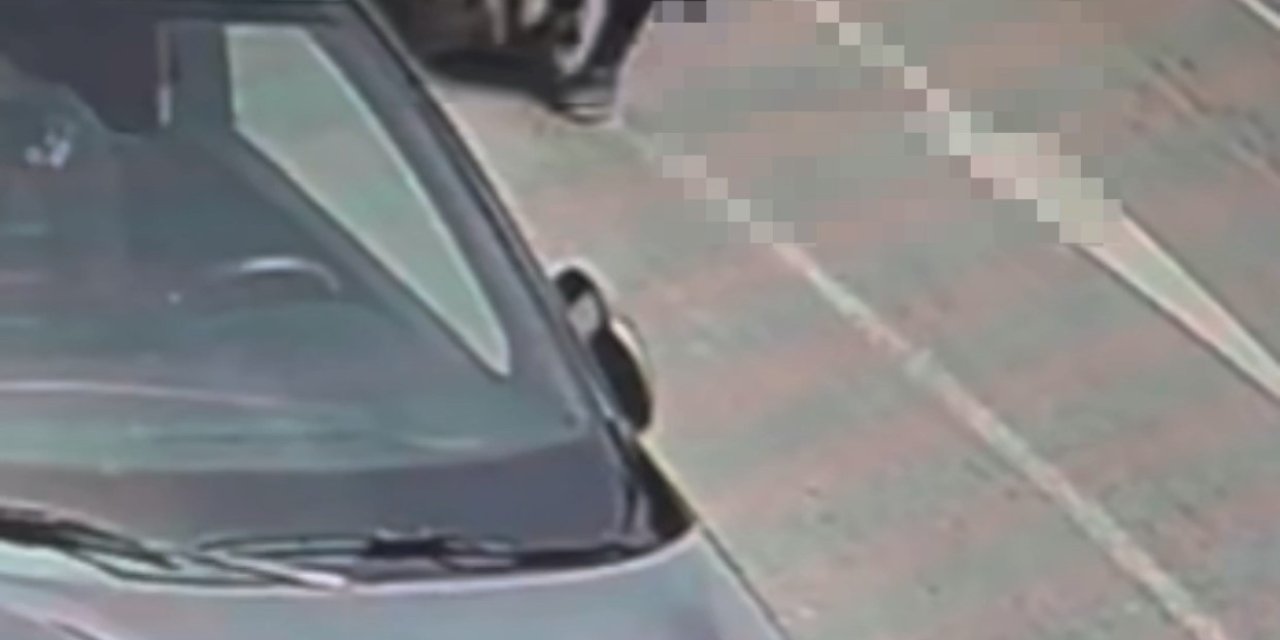 Elazığ’da Motosikletin Kadına Çarpması Güvenlik Kameralarına Yansıdı