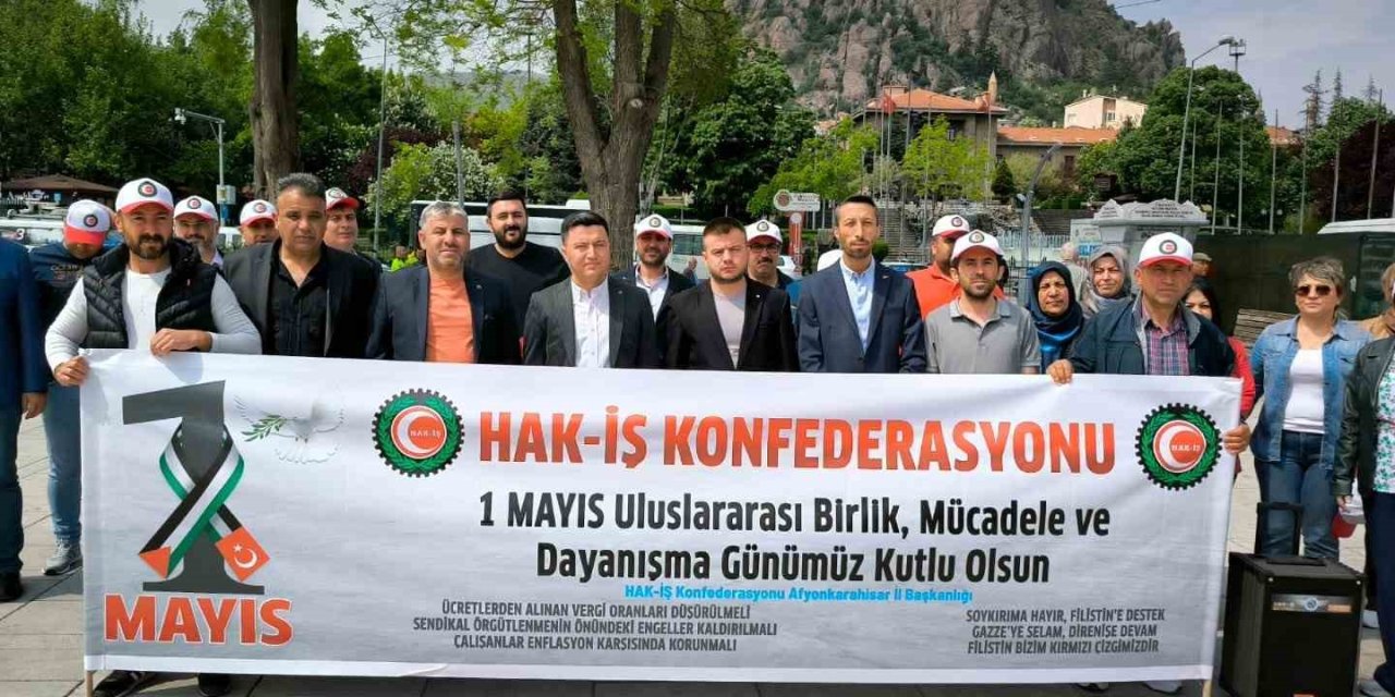 Afyonkarahisar’da 1 Mayıs Kutlamaları Başladı