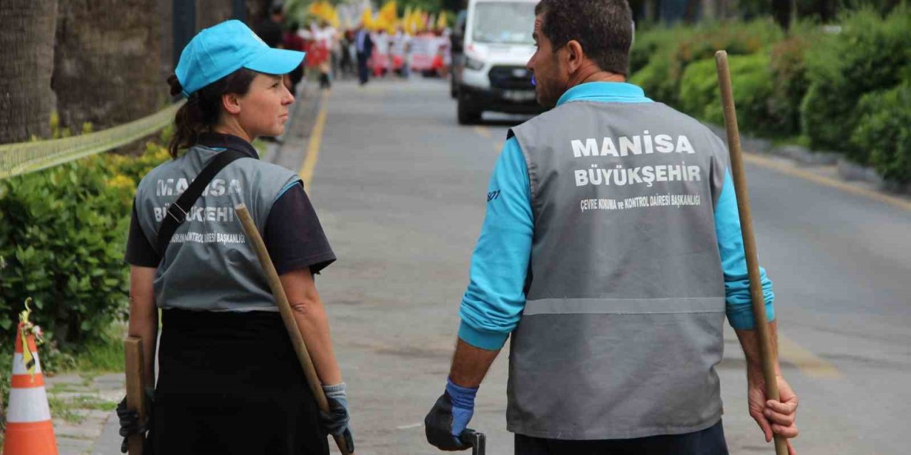 Manisa’da 1 Mayıs Coşkusu