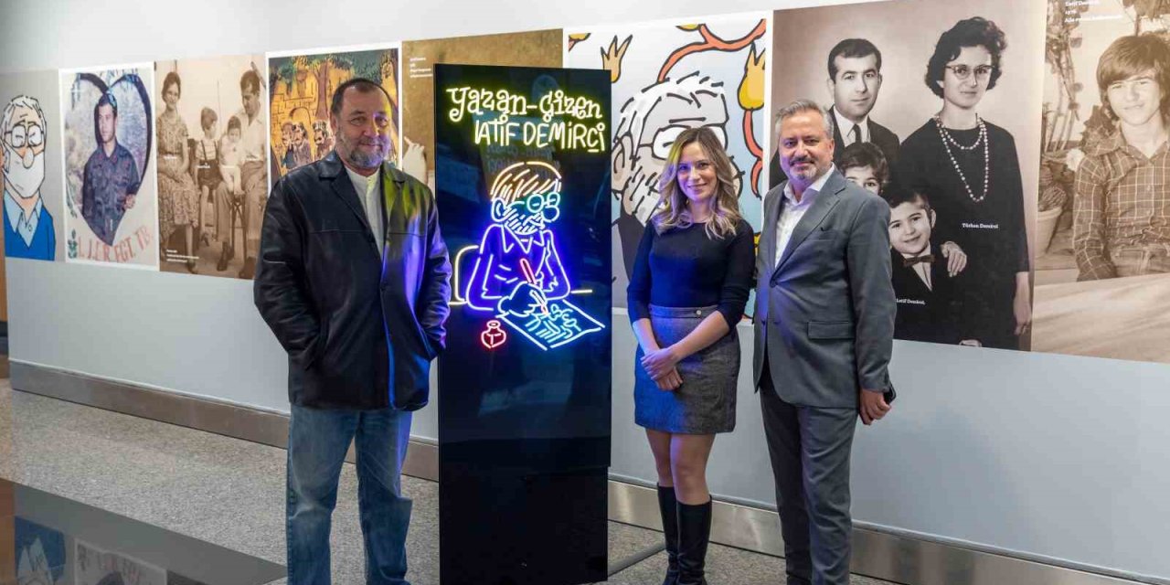 İş Sanat’ın Yeni Sergisi “Yazan-çizen Latif Demirci” Sanatseverleri Ağırlıyor