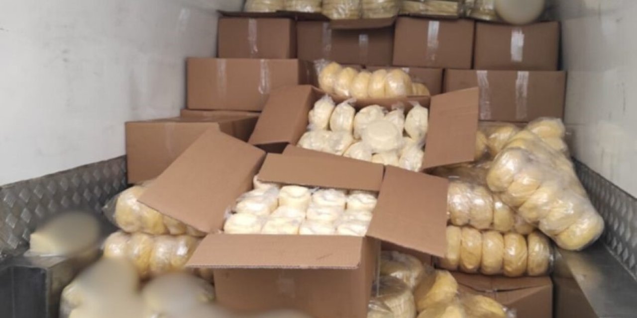 Kars’ta Pazara Arzı Olmayan Yağ Ve Peynir Ele Geçirildi