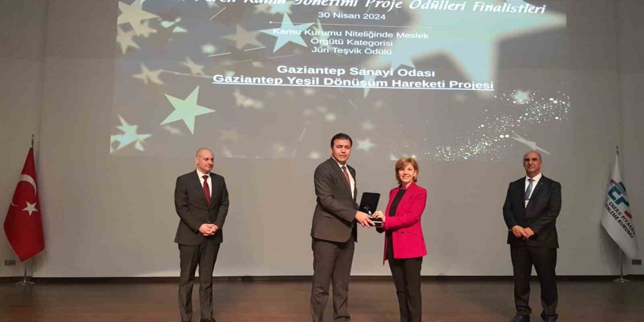 Kalder’den Gso’ya Yeşil Dönüşüm Ödülü