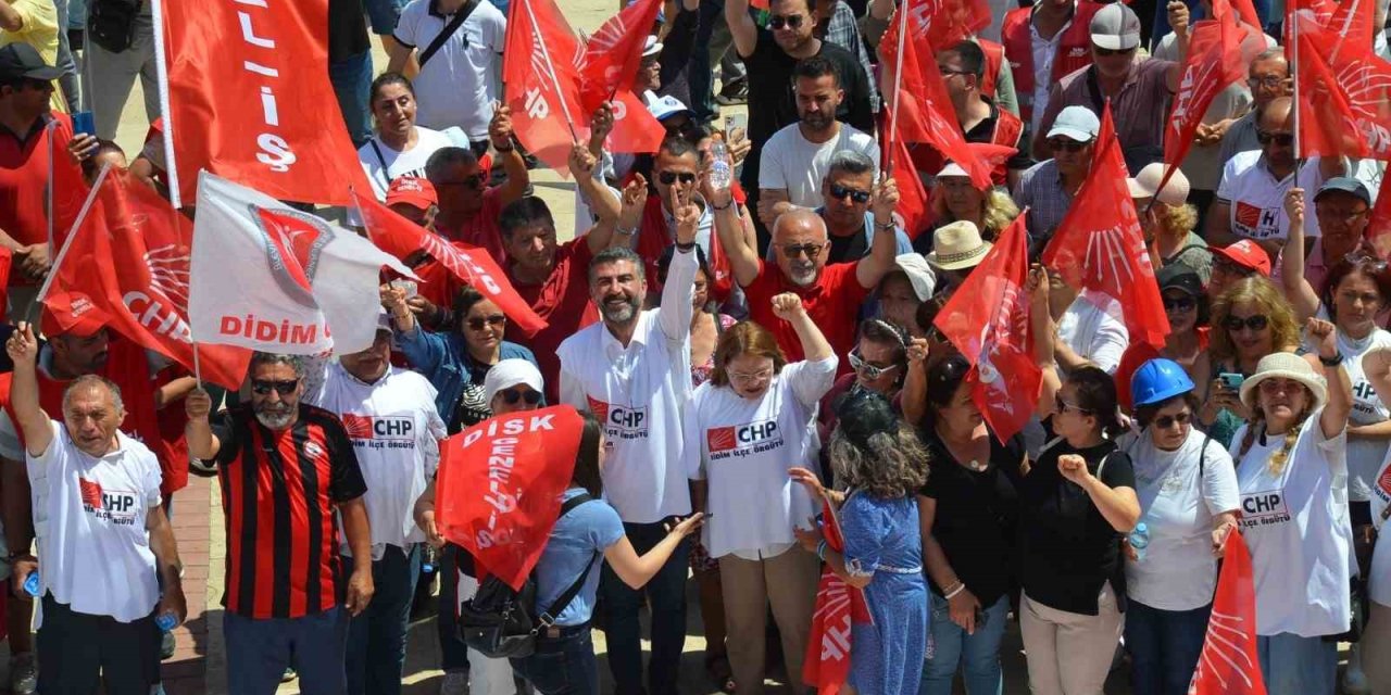 Didim’de 1 Mayıs Kutlandı