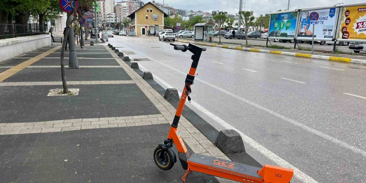 Bandırma’da E-scooterlar Trafiği Tehlikeye Sokuyor