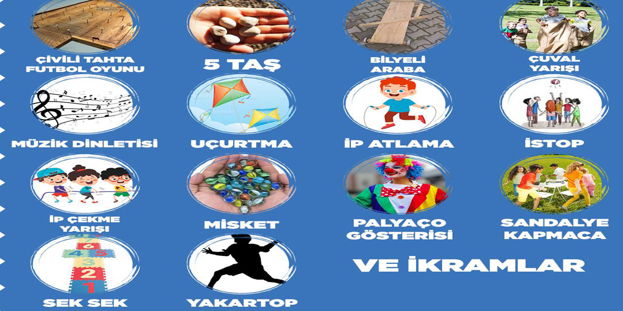 Rize'de Bugün Çocuklar İçin Eğlence Günü