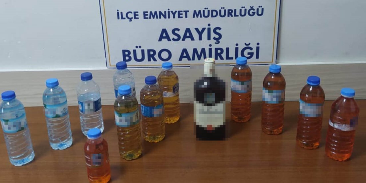 Konya’da Sahte Alkollü İçki Satan Şahıs Tutuklandı