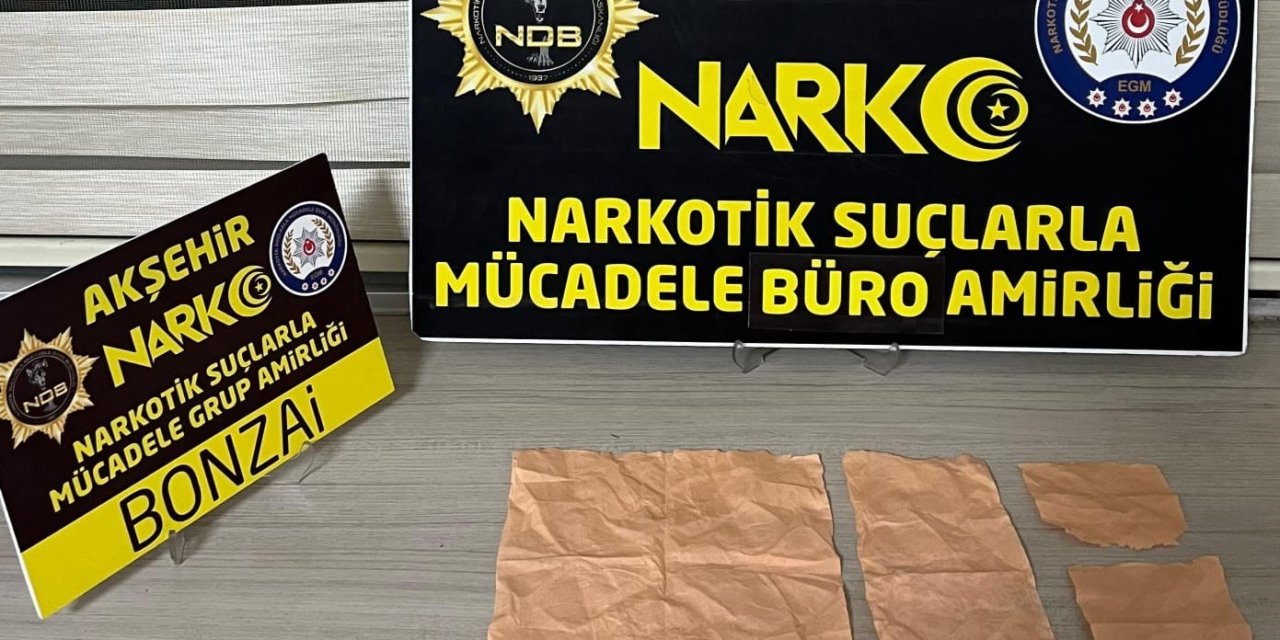 Akşehir’de Uyuşturucu Operasyonu
