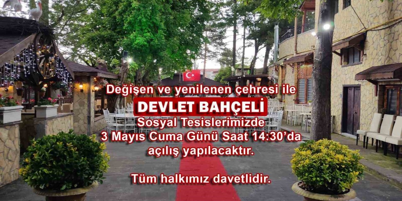 Devlet Bahçeli’nin Adı Bünyan’da Yaşayacak