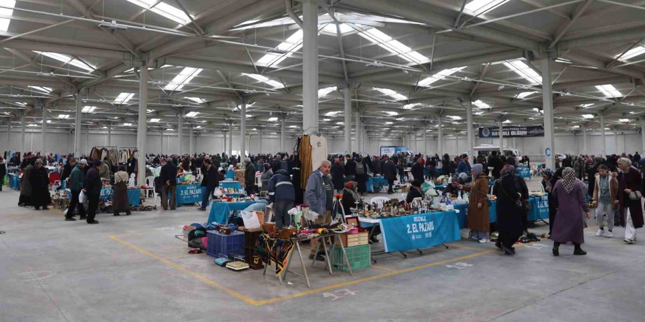 Selçuklu 2. El Pazarı Yeni Gününde Kurulacak