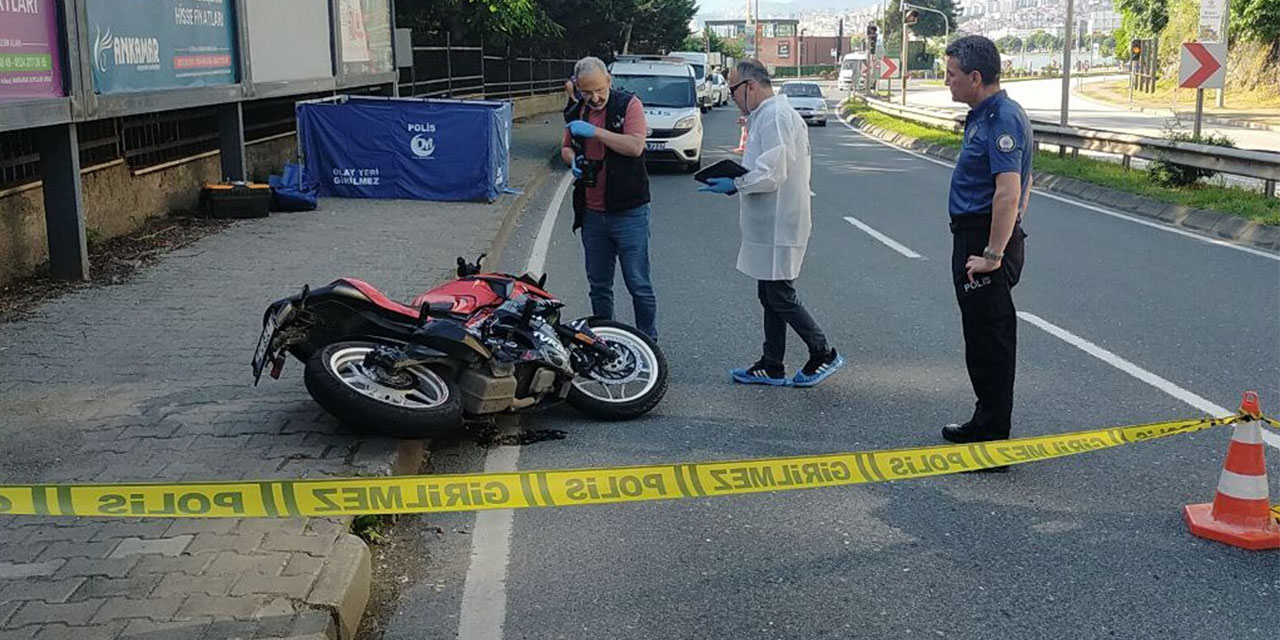 Ordu'da kaldırıma çarpan motosikletteki genç kız öldü