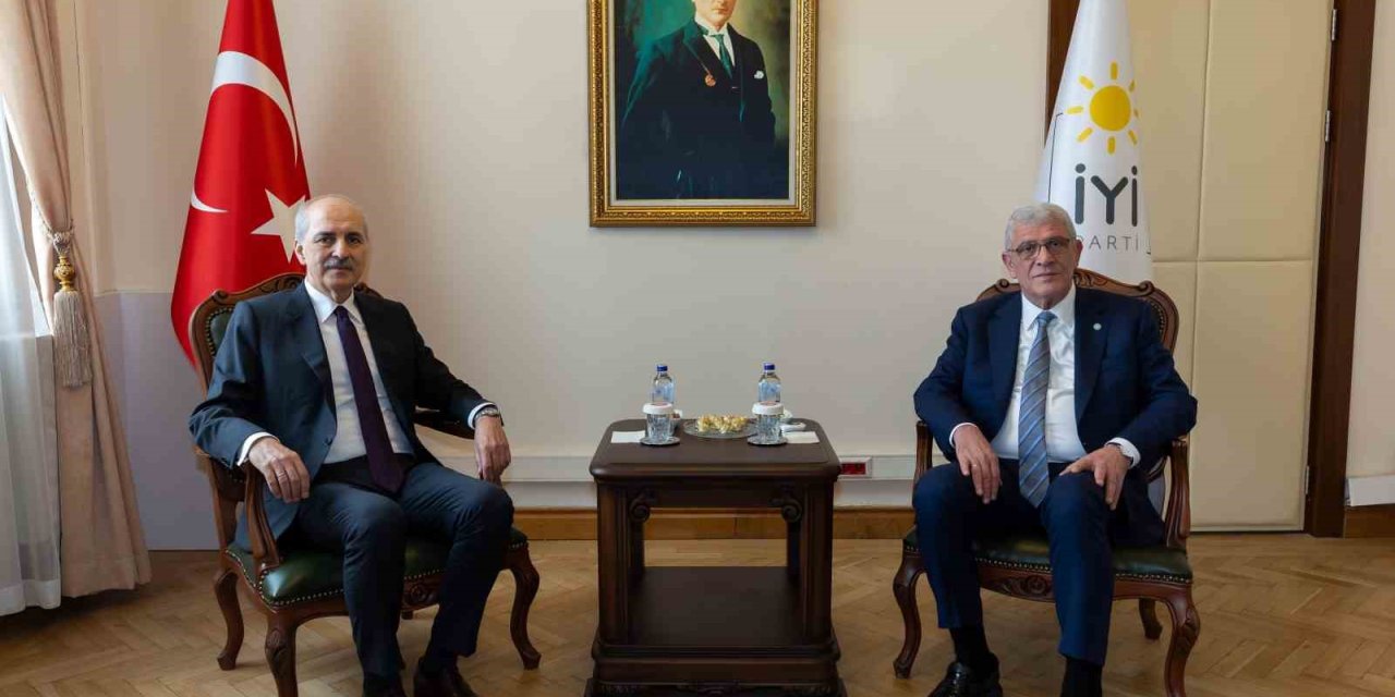 Tbmm Başkanı Kurtulmuş, İyi Parti’yi Ziyaret Etti