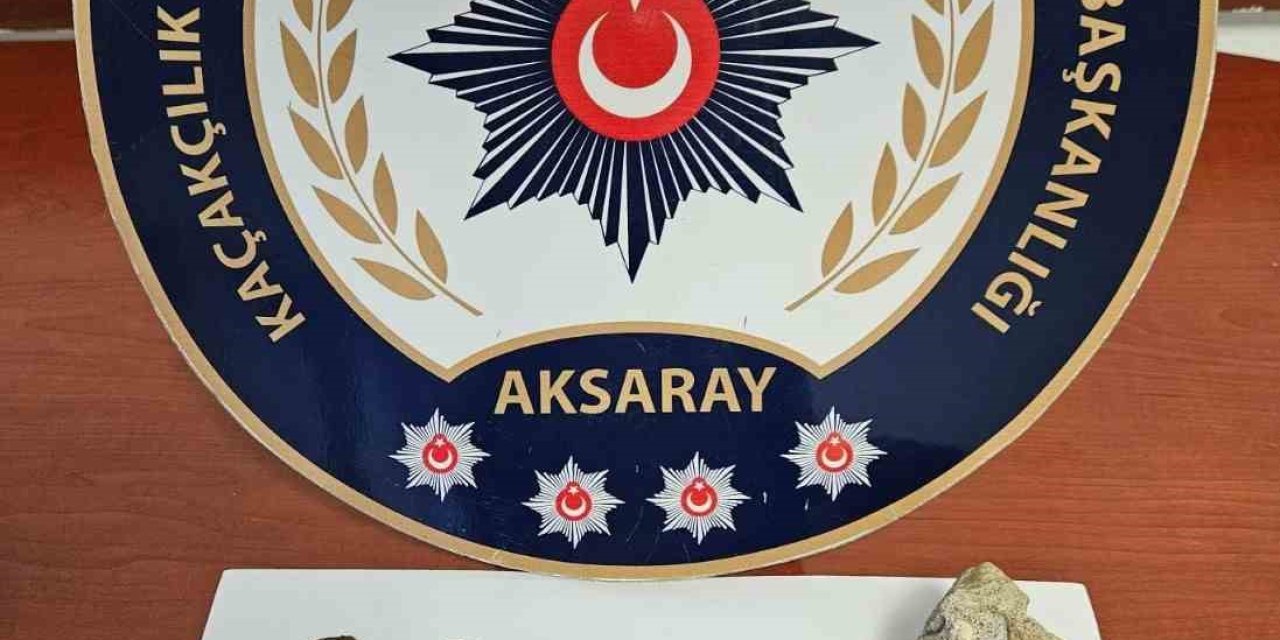 Aksaray’da Tarihi Eser Operasyonu: 1 Gözaltı